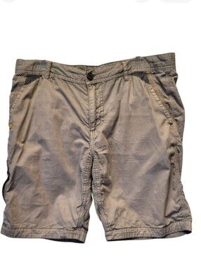 Buffalo David Bitton Men's Khaki Chino Shorts - Size 33